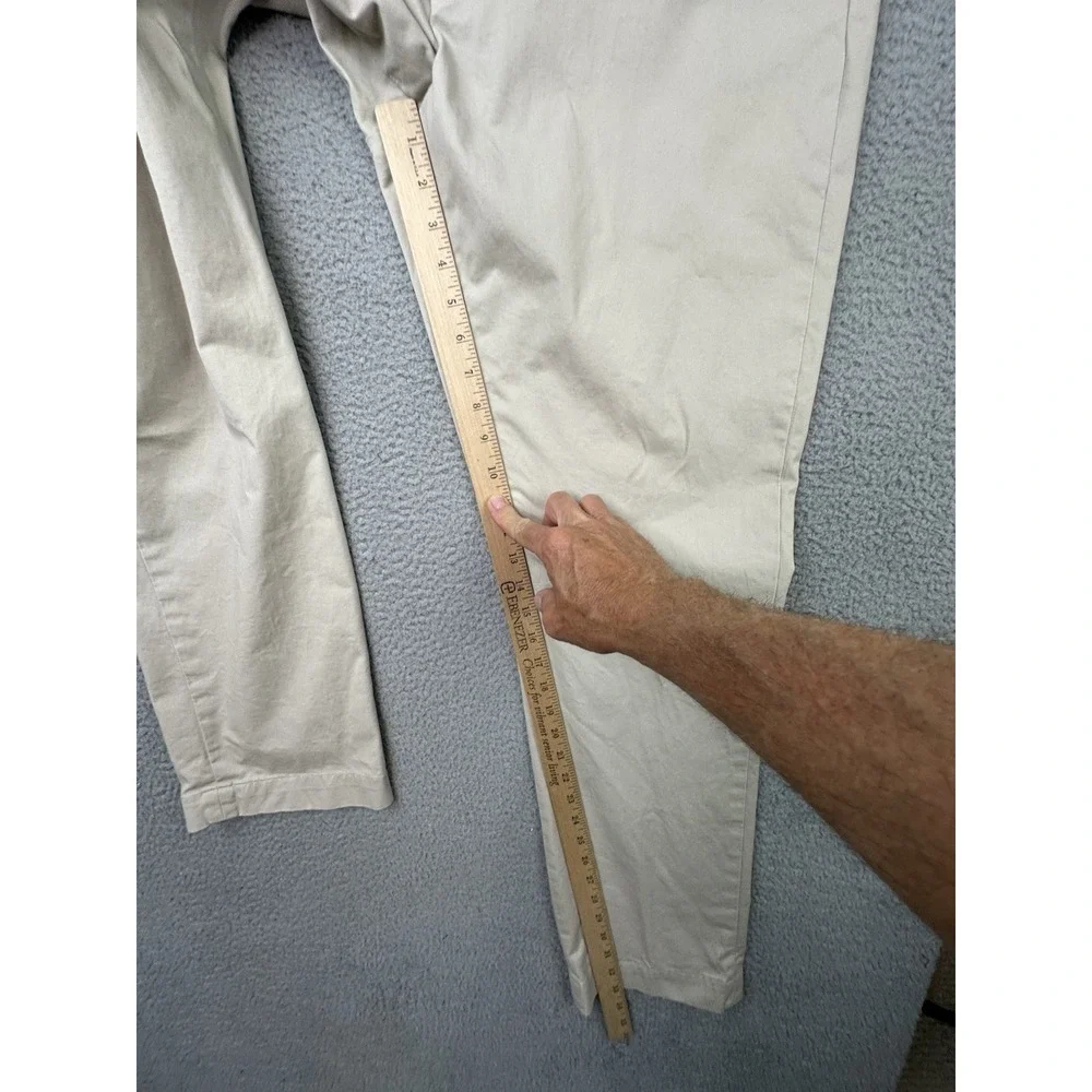 Polo Ralph Lauren Chino Pants Mens 36x34 (33) Khaki Straight Classic Fit
